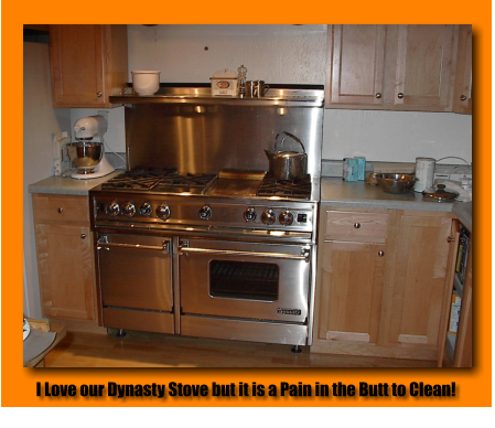 I Love our Dynasty Stove but it is a Pain in the Butt to Clean!